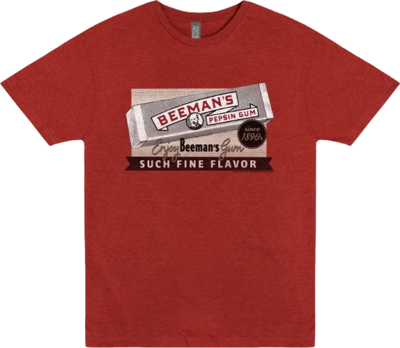 beeman's pepsin gum tshirt